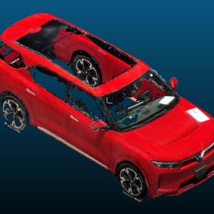 2024 Vinfast VF9 vehicle Point Cloud Reference image