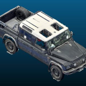 2025 Ineos Grenadier Quartermaster vehicle Point Cloud Reference image