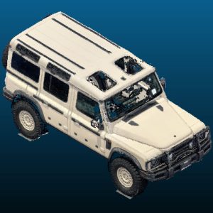 2025 Ineos Grenadier vehicle Point Cloud Reference image