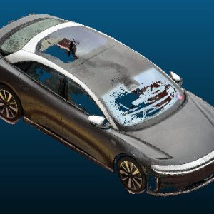 2025 Lucid Air vehicle Point Cloud Reference image
