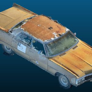 1970 Buick Electra vehicle Point Cloud Reference image