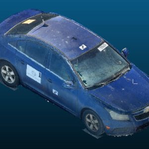 2013 Chevrolet Cruze vehicle Point Cloud Reference image