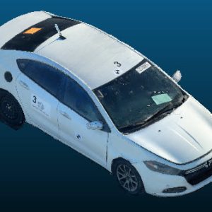 2013 Dodge Dart vehicle Point Cloud Reference image