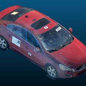2013 Volvo S60 vehicle Point Cloud Reference image