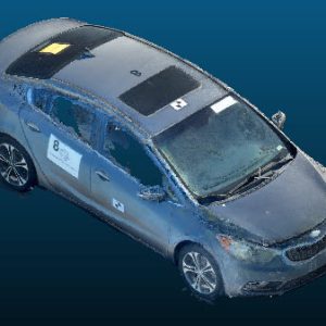 2014 Kia Forte vehicle Point Cloud Reference image
