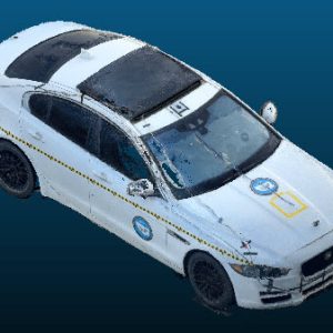 2018 Jaguar XE vehicle Point Cloud Reference image