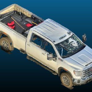 2023 GMC Sierra 3500HD vehicle Point Cloud Reference image