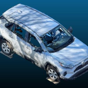 2023 Toyota RAV4 vehicle Point Cloud Reference image