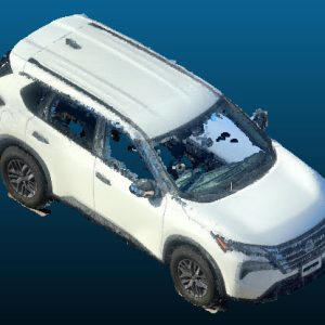 2024 Nissan Rogue vehicle Point Cloud Reference image