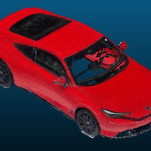 2026 Honda Prelude vehicle Point Cloud Reference image