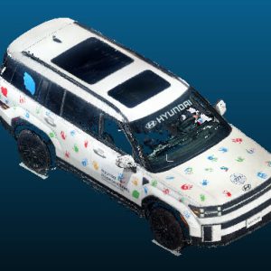 2026 Hyundai Santa Fe vehicle Point Cloud Reference image