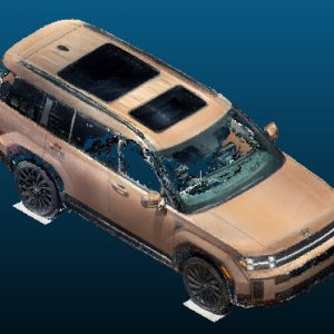 2026 Hyundai Santa Fe vehicle Point Cloud Reference image
