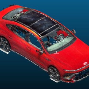 2026 Hyundai Sonata vehicle Point Cloud Reference image