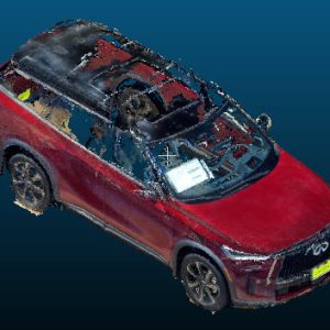2026 Infiniti QX60 vehicle Point Cloud Reference image