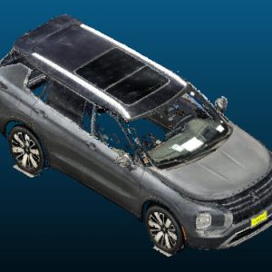 2026 Mitsubishi Outlander vehicle Point Cloud Reference image