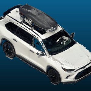2026 Toyota Grand Highlander vehicle Point Cloud Reference image