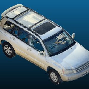 2003 Toyota Highlander Point Cloud Reference image