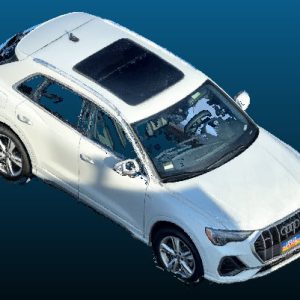 2020 Audi Q3 SUV vehicle Point Cloud Reference image