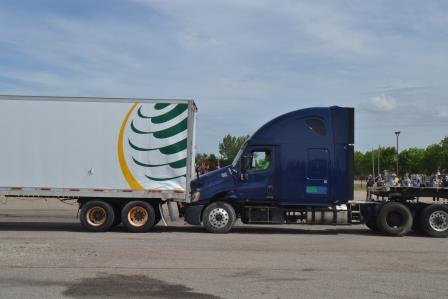 Semi vs Semi Rear End Impact