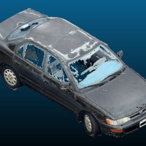 1996 Toyota Corolla Sedan Point Cloud Reference image