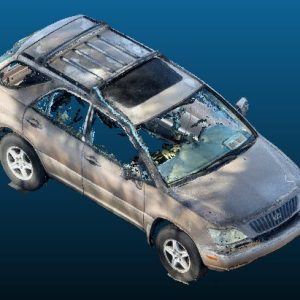 1999 Lexus RX300 SUV Point Cloud Reference image