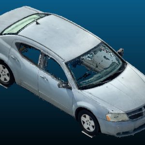 2010 Dodge Avenger Sedan Point Cloud Reference image