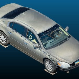 2011 Buick Lucerne Sedan Point Cloud Reference image