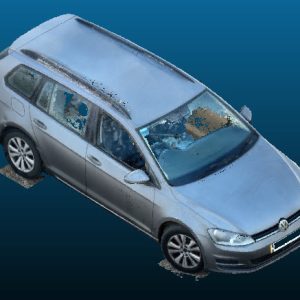 2014 Volkswagen Golf Estate 4 door Station Wagon Point Cloud Reference image
