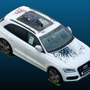 2015 Audi SQ5 4 door SUV Point Cloud Reference image