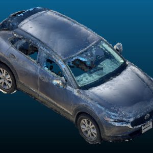 2021 Mazda CX-30 SUV Point Cloud Reference image