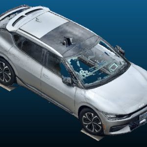 2023 Kia EV6 SUV Point Cloud Reference image