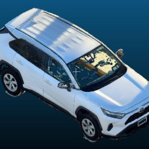 2025 Toyota RAV4 LE SUV Point Cloud Reference image