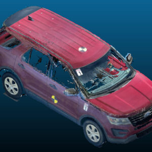 2019 Ford Explorer SUV vehicle Point Cloud Reference image